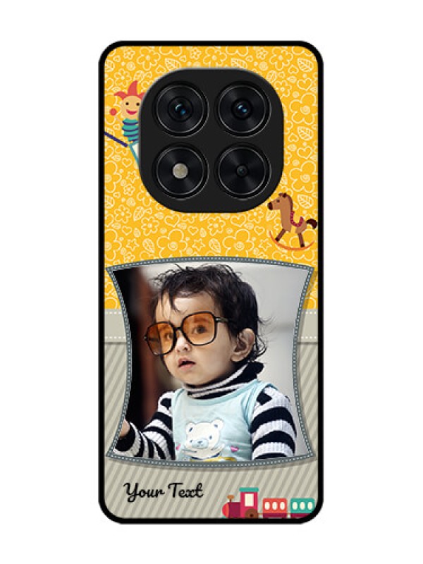 Custom Poco X7 5G Custom Glass Phone CaseBaby Picture Upload Design