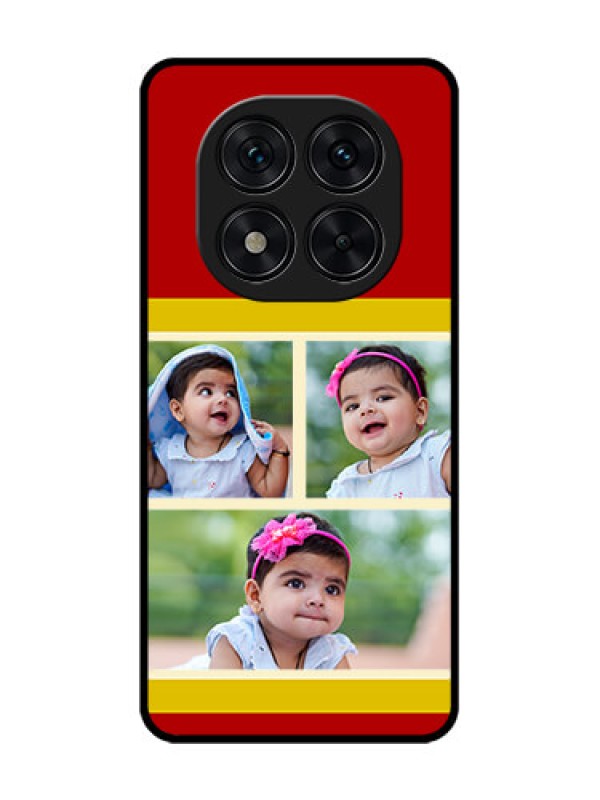 Custom Poco X7 5G Custom Glass Phone CaseMultiple Pic Upload Design