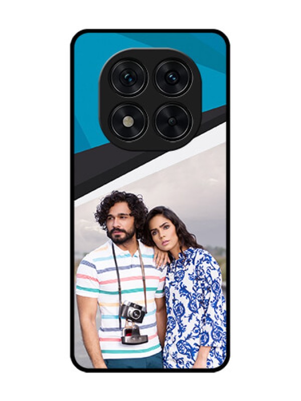 Custom Poco X7 5G Custom Glass Phone CaseSimple Pattern Photo Upload Design