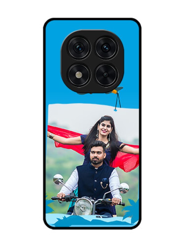 Custom Poco X7 5G Custom Glass Phone CaseTraveller Design