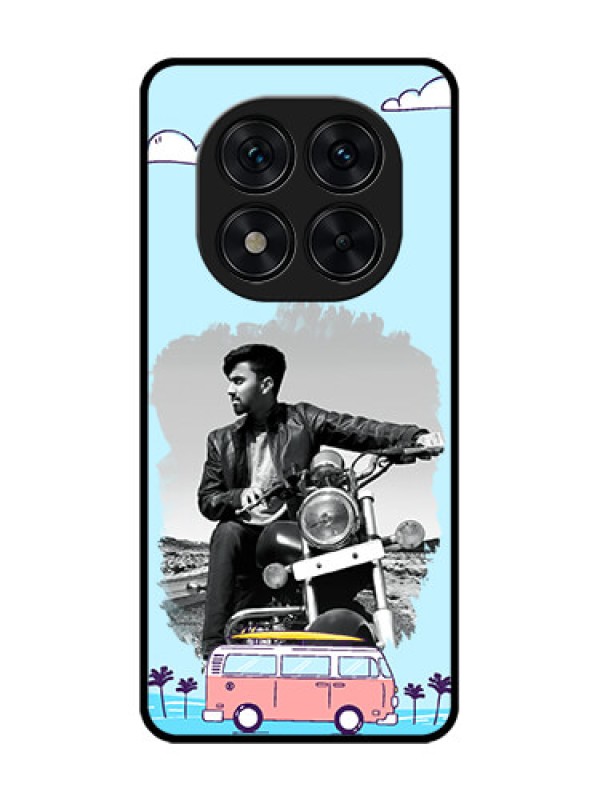 Custom Poco X7 5G Custom Glass Phone CaseTravel and Adventure Design