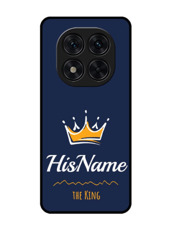 Custom Poco X7 5G Custom Glass Phone CaseKing With Name Design