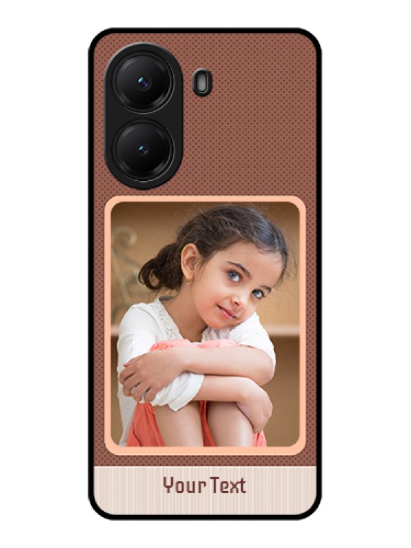 Custom Poco X7 Pro 5G Custom Glass Phone Case - Simple Pic Upload Design