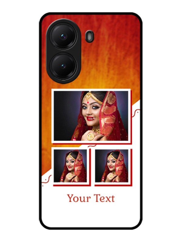 Custom Poco X7 Pro 5G Custom Glass Phone Case - Wedding Memories Design