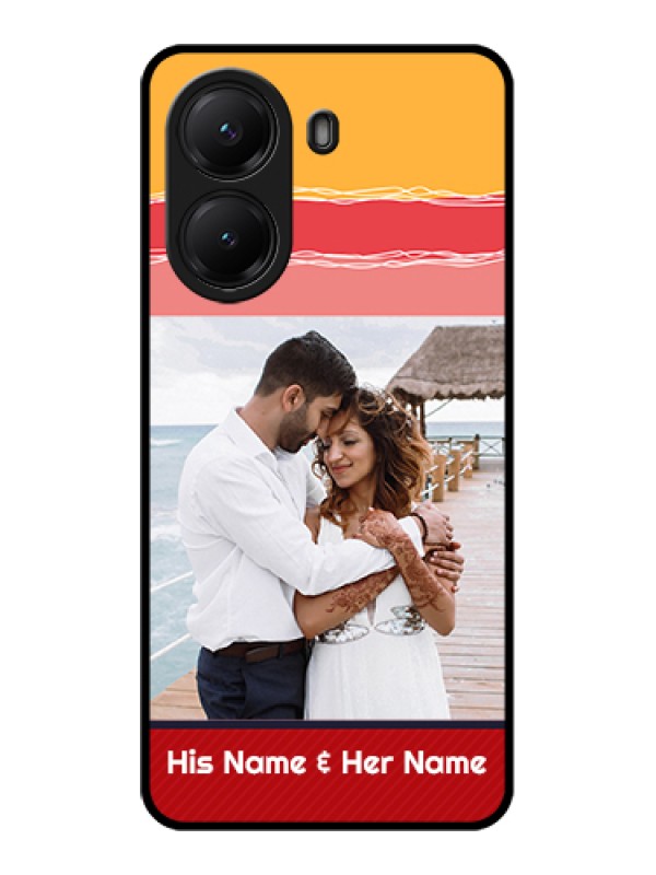 Custom Poco X7 Pro 5G Custom Glass Phone Case - Colorful Case Design