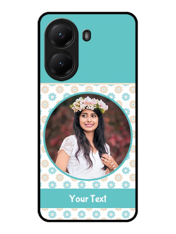 Custom Poco X7 Pro 5G Custom Glass Phone Case - Beautiful Flowers Design