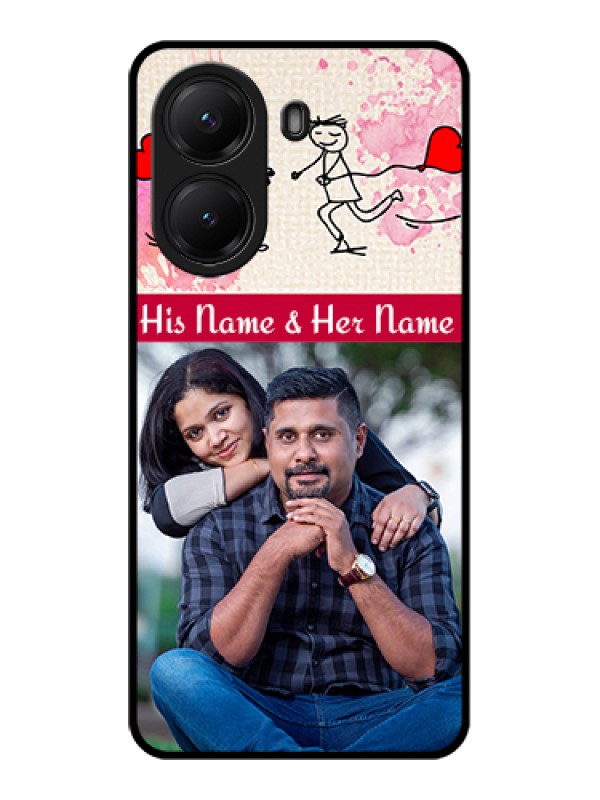 Custom Poco X7 Pro 5G Custom Glass Phone Case - You And Me Case Design