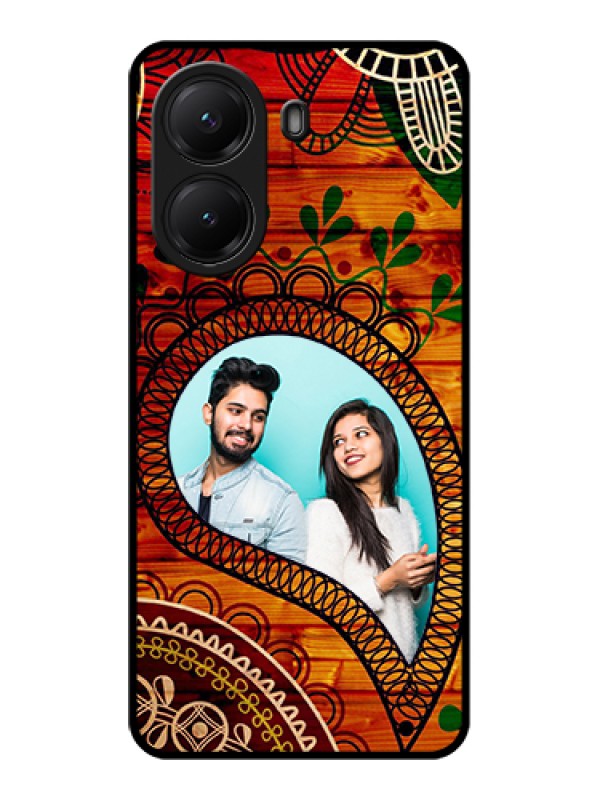 Custom Poco X7 Pro 5G Custom Glass Phone Case - Abstract Colorful Design