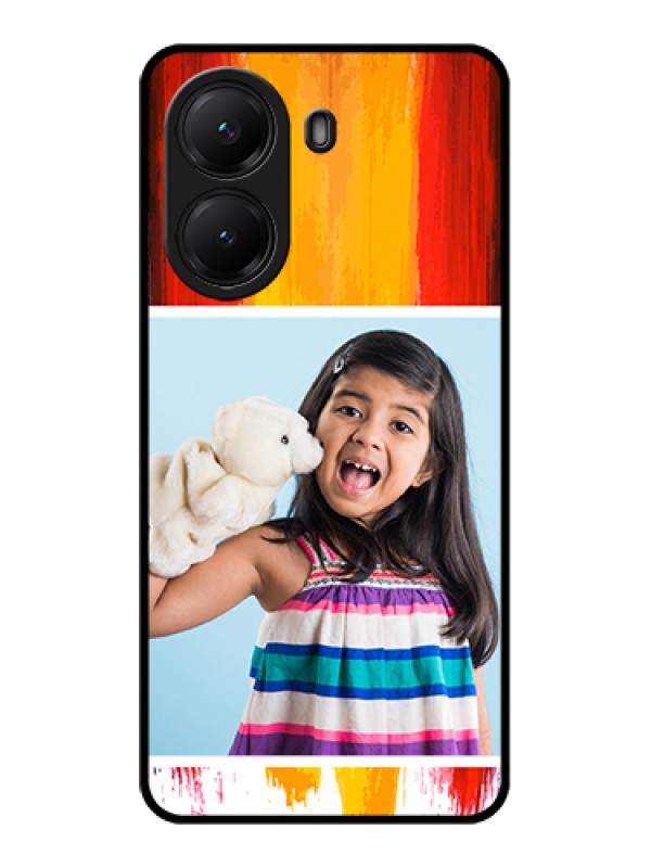 Custom Poco X7 Pro 5G Custom Glass Phone Case - Multi Color Design