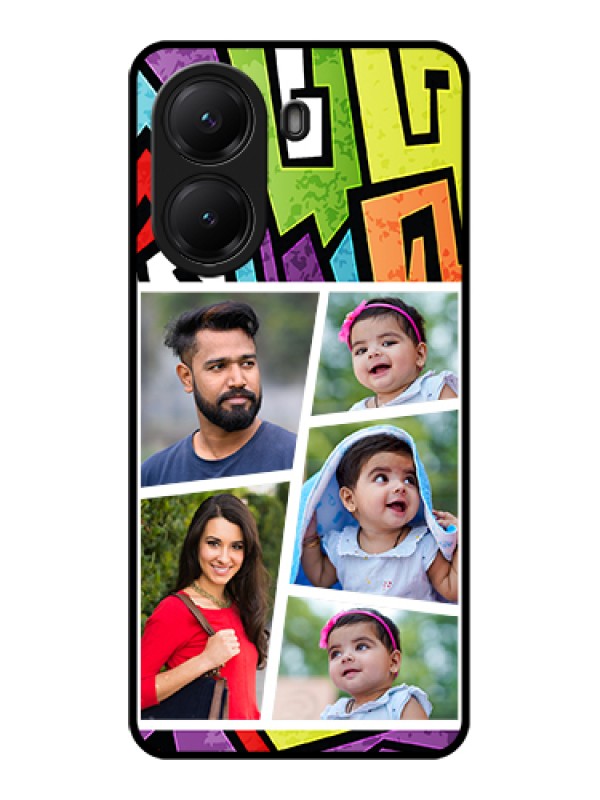 Custom Poco X7 Pro 5G Custom Glass Phone Case - Graffiti Pattern Design