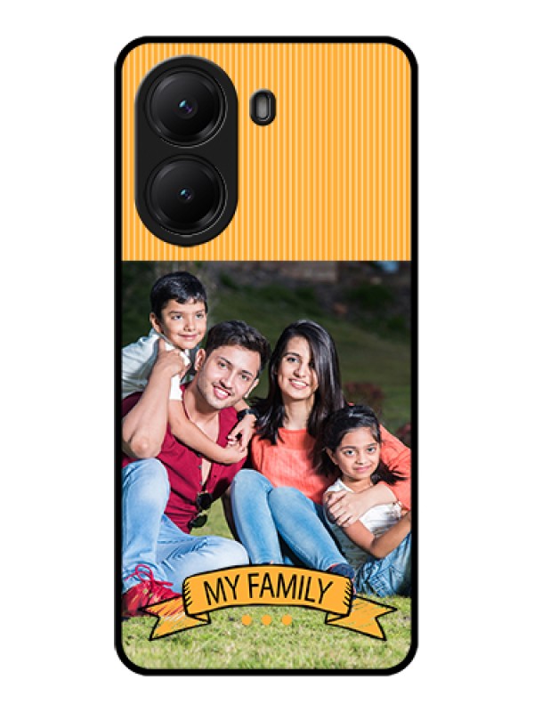 Custom Poco X7 Pro 5G Custom Glass Phone Case - My Family Design