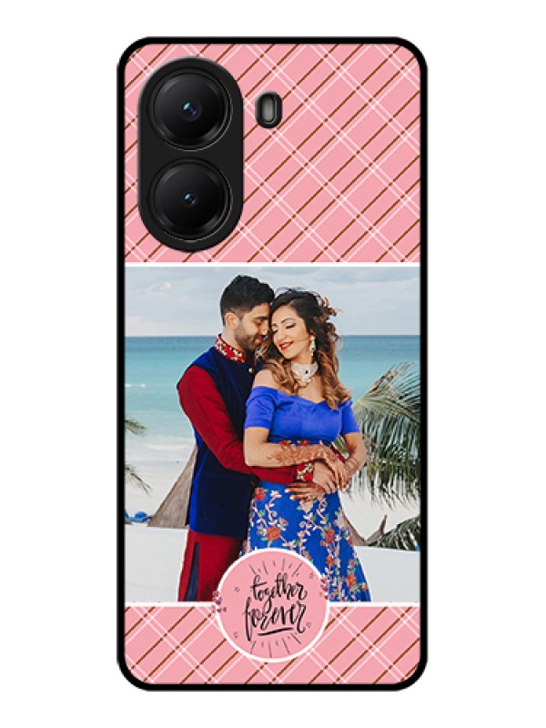 Custom Poco X7 Pro 5G Custom Glass Phone Case - Together Forever Design