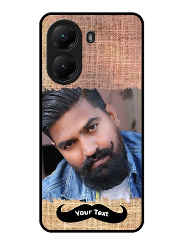 Custom Poco X7 Pro 5G Custom Glass Phone Case - With Texture Design