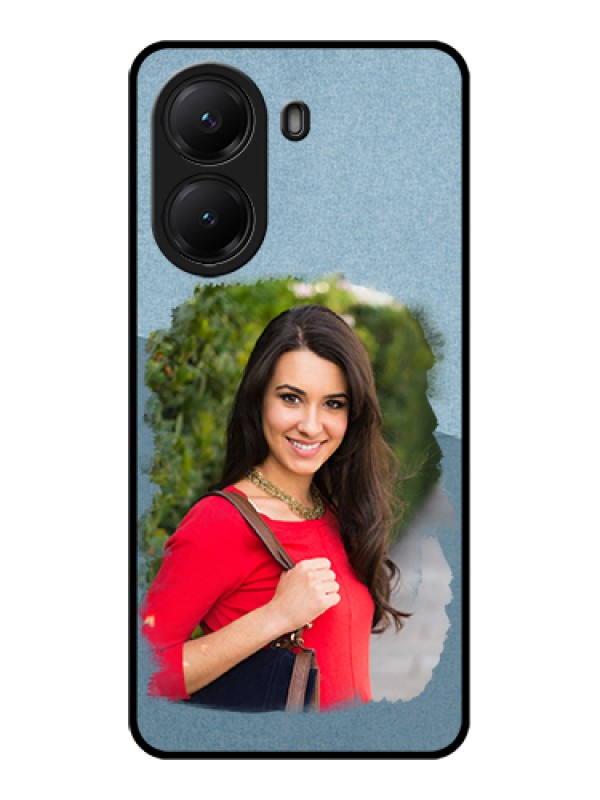 Custom Poco X7 Pro 5G Custom Glass Phone Case - Grunge Line Art Design