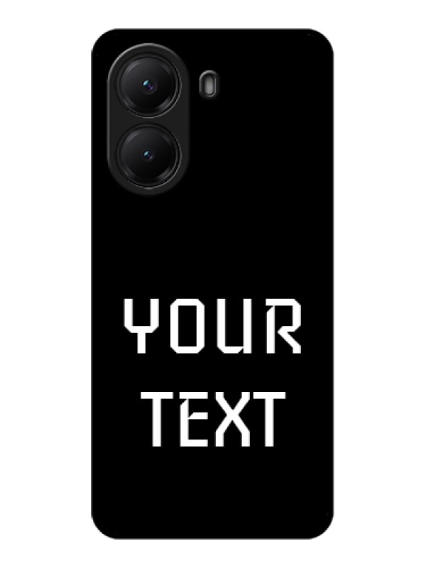 Custom Poco X7 Pro 5G Custom Glass Phone Case - Your Name Design
