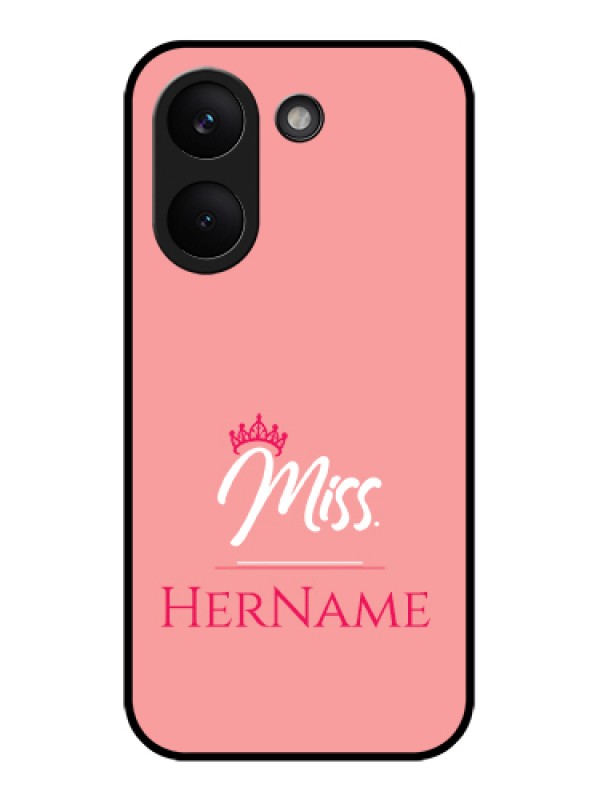Custom Poco X8 Pro 5G Custom Glass Phone Case - Mrs With Name Design
