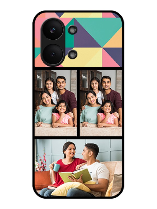 Custom Poco X8 Pro Max 5G Custom Glass Phone Case - Bulk Pic Upload Design