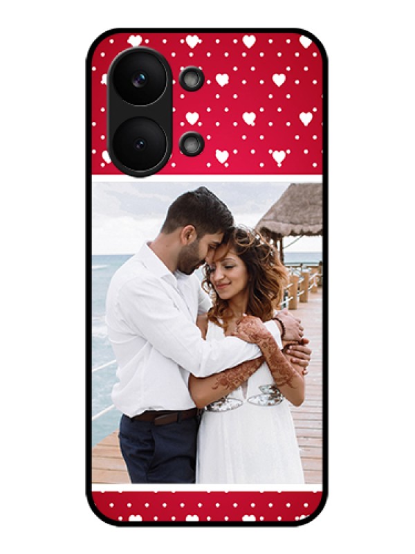 Custom Poco X8 Pro Max 5G Custom Glass Phone Case - Hearts Mobile Case Design
