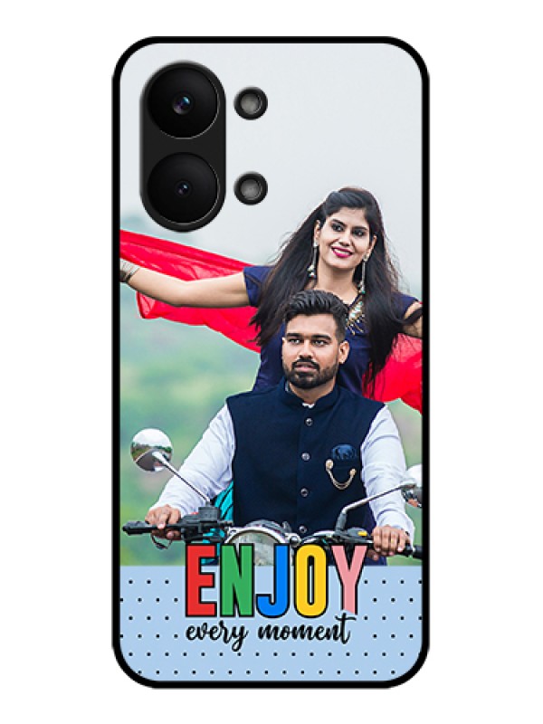Custom Poco X8 Pro Max 5G Custom Glass Phone Case - Enjoy Every Moment Design