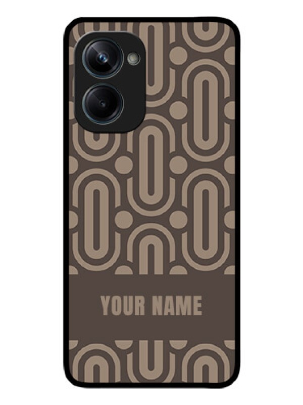Custom Realme 10 Pro 5G Custom Glass Phone Case - Captivating Zero Pattern Design