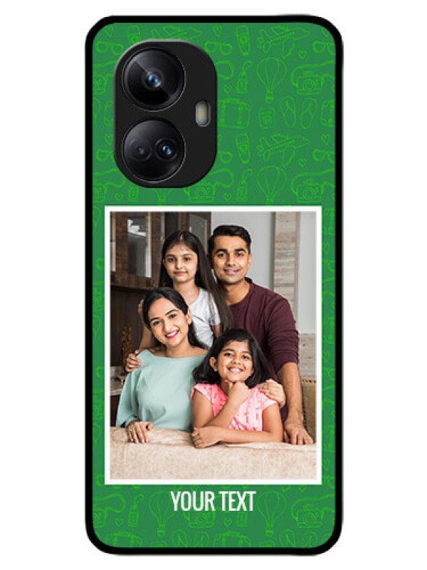 Custom Realme 10 Pro Plus 5G Personalized Glass Phone Case - Picture Upload Design