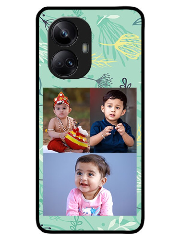 Custom Realme 10 Pro Plus 5G Photo Printing on Glass Case - Forever Family Design
