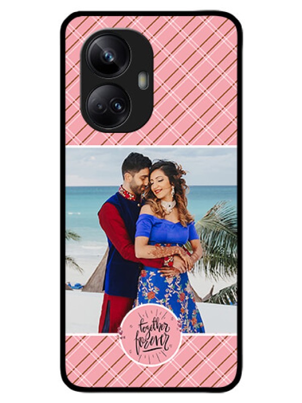 Custom Realme 10 Pro Plus 5G Personalized Glass Phone Case - Together Forever Design