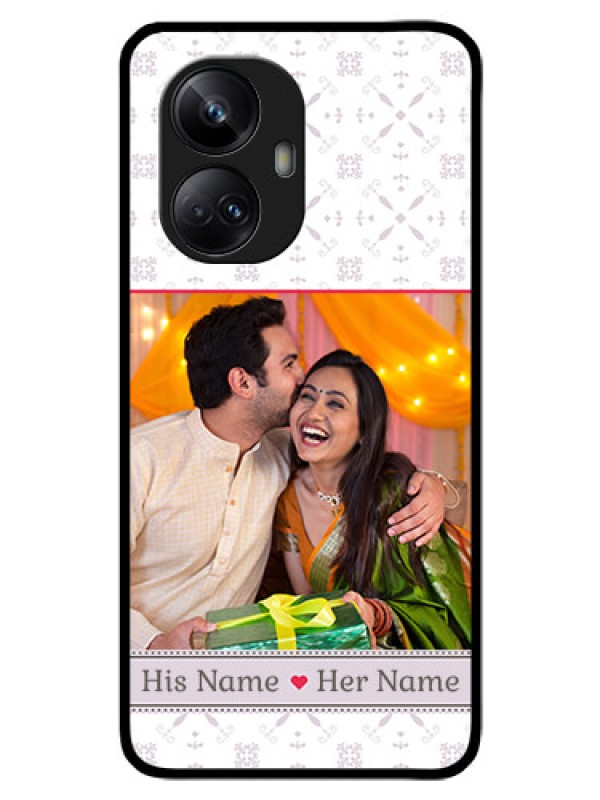 Custom Realme 10 Pro Plus 5G Custom Glass Mobile Case - with Photo and Ethnic Design
