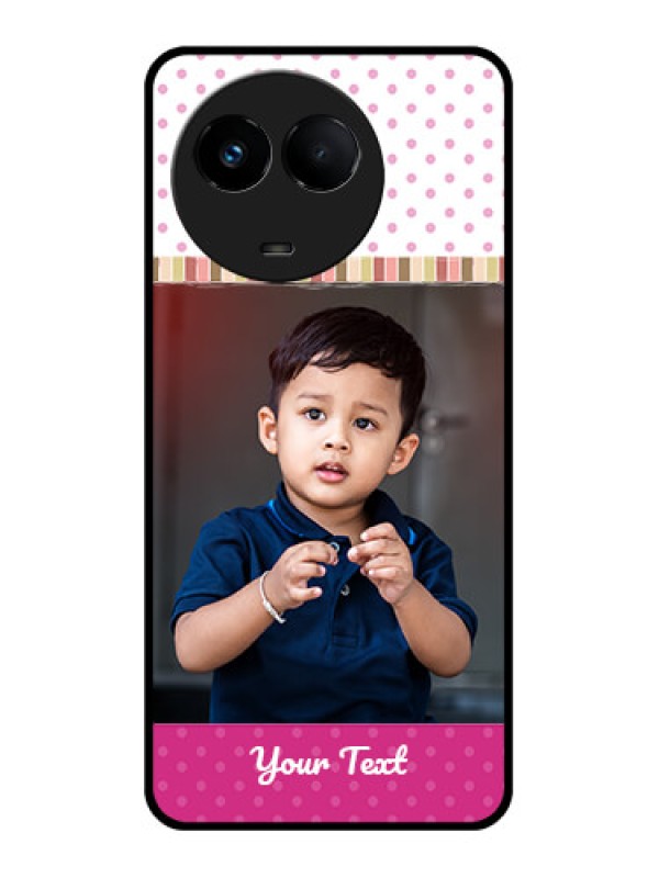 Custom Realme 11 5G Photo Printing on Glass Case - Cute Girls Cover Design