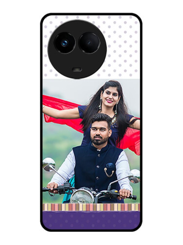 Custom Realme 11 5G Photo Printing on Glass Case - Cute Family Design