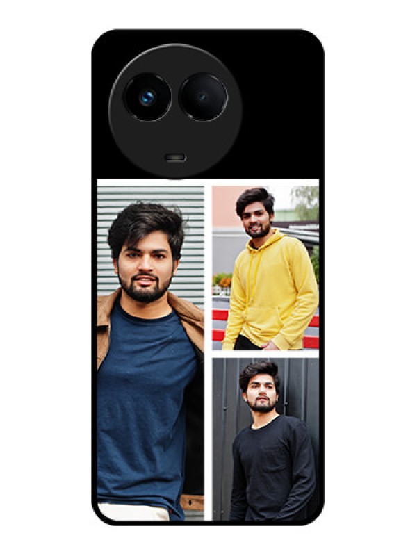 Custom Realme 11 5G Photo Printing on Glass Case - Upload Multiple Picture Design