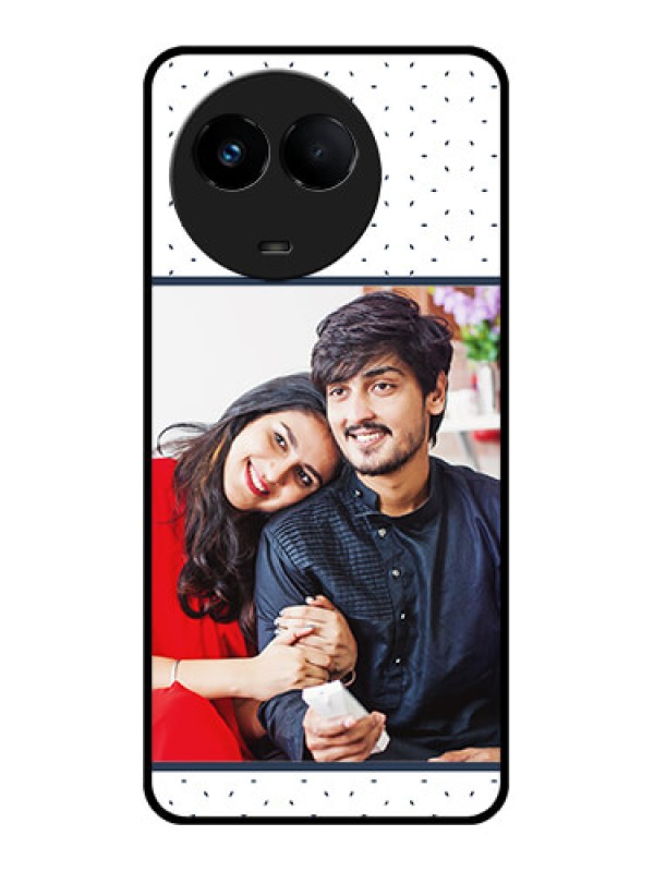 Custom Realme 11 5G Personalized Glass Phone Case - Premium Dot Design