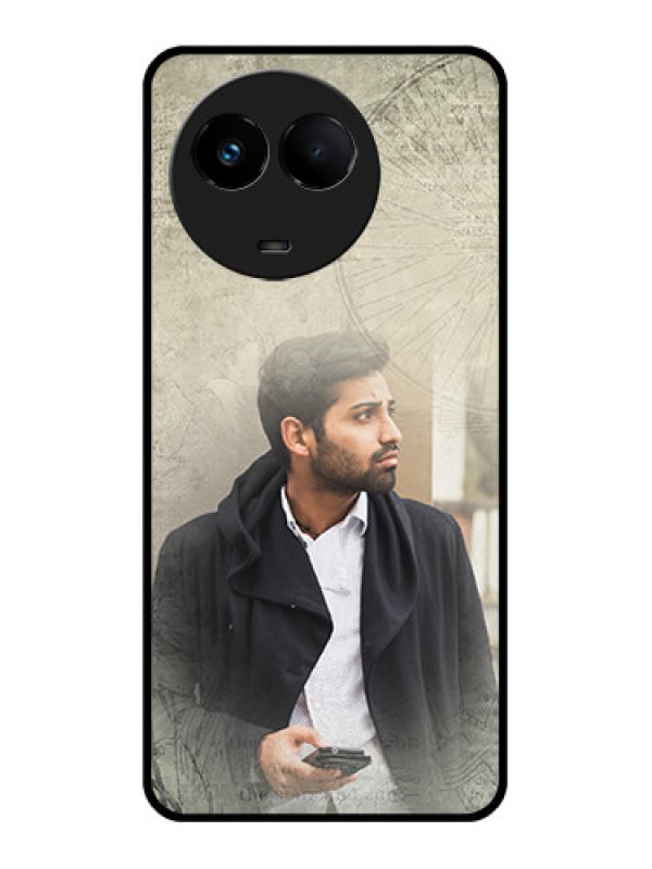 Custom Realme 11 5G Custom Glass Phone Case - with vintage design