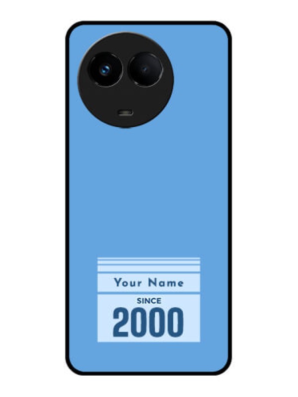 Custom Realme 11 5G Custom Glass Mobile Case - Custom Year of birth Design