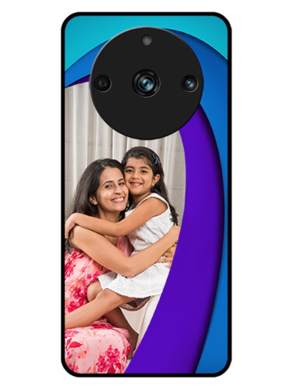 Custom Realme 11 Pro 5G Photo Printing on Glass Case - Simple Pattern Design