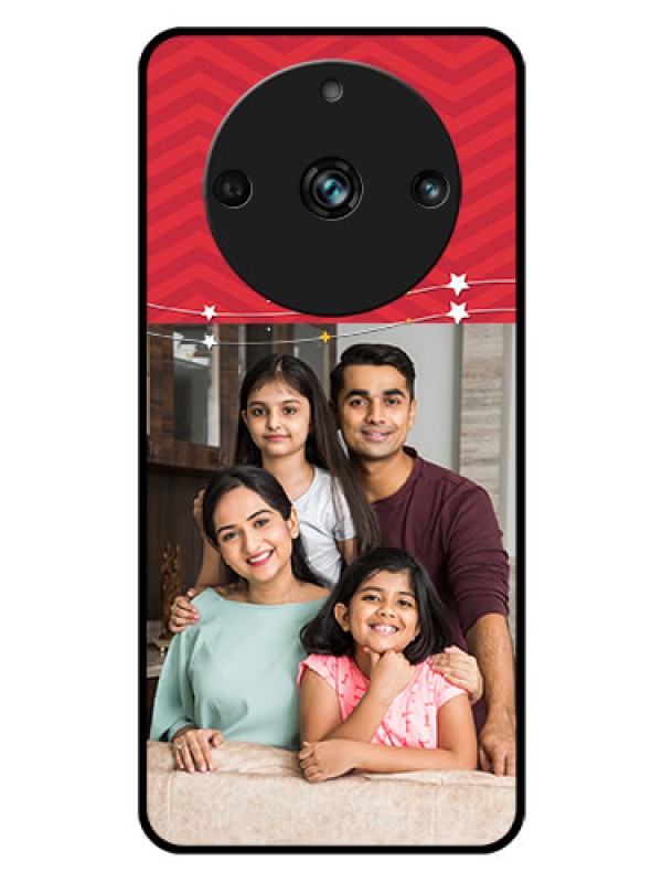 Custom Realme 11 Pro 5G Personalized Glass Phone Case - Happy Family Design