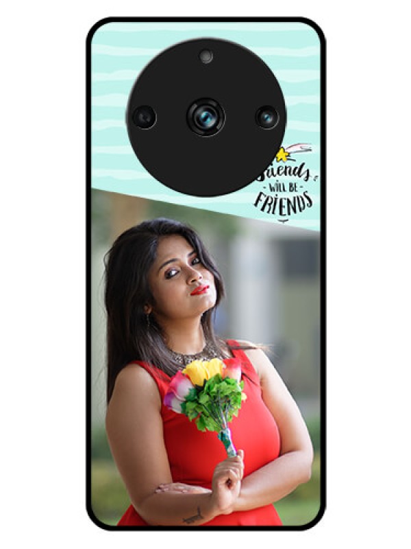 Custom Realme 11 Pro 5G Custom Glass Phone Case - Friends Picture Icon Design