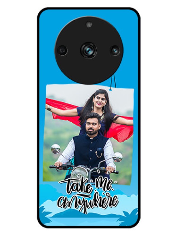 Custom Realme 11 Pro 5G Custom Glass Mobile Case - Traveller Design