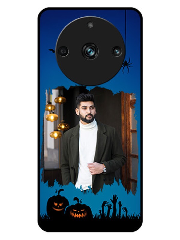 Custom Realme 11 Pro 5G Photo Printing on Glass Case - with pro Halloween design