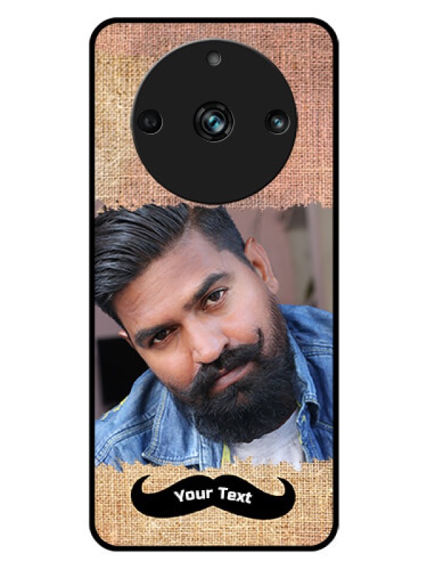 Custom Realme 11 Pro 5G Personalized Glass Phone Case - with Texture Design