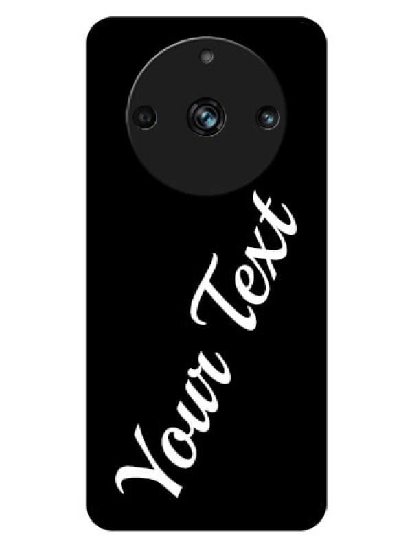 Custom Realme 11 Pro 5G Custom Glass Mobile Cover with Your Name