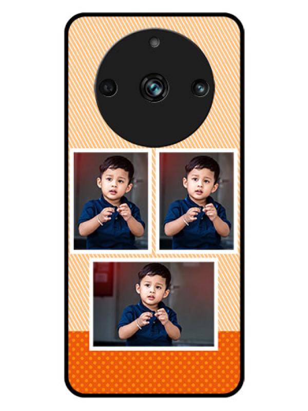 Custom Realme 11 Pro Plus 5G Photo Printing on Glass Case - Bulk Photos Upload Design