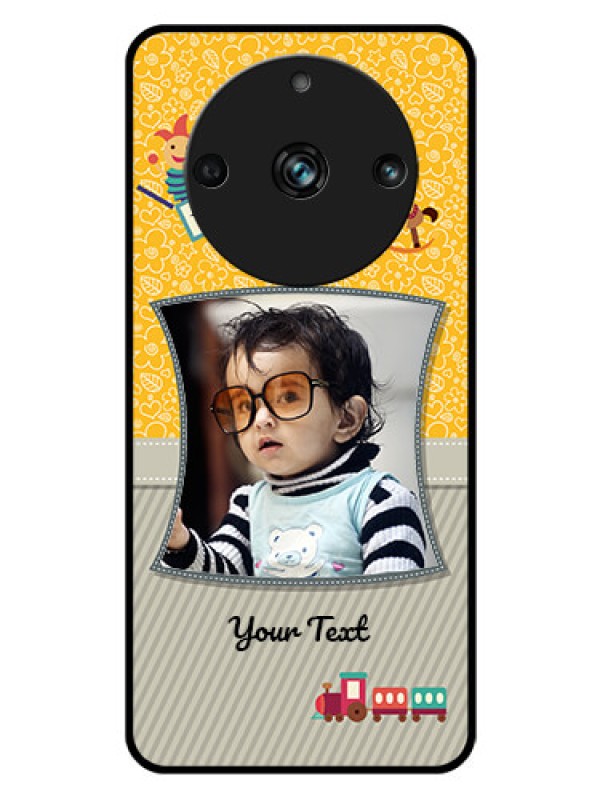 Custom Realme 11 Pro Plus 5G Personalized Glass Phone Case - Baby Picture Upload Design