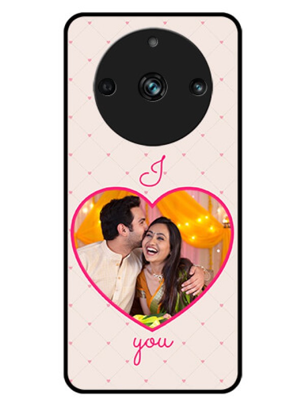 Custom Realme 11 Pro Plus 5G Custom Glass Mobile Case - Heart Shape Design