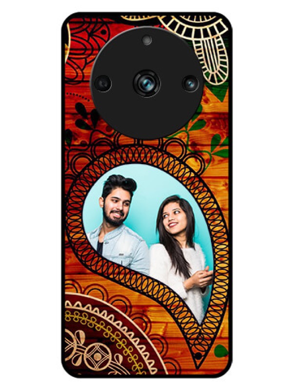 Custom Realme 11 Pro Plus 5G Personalized Glass Phone Case - Abstract Colorful Design