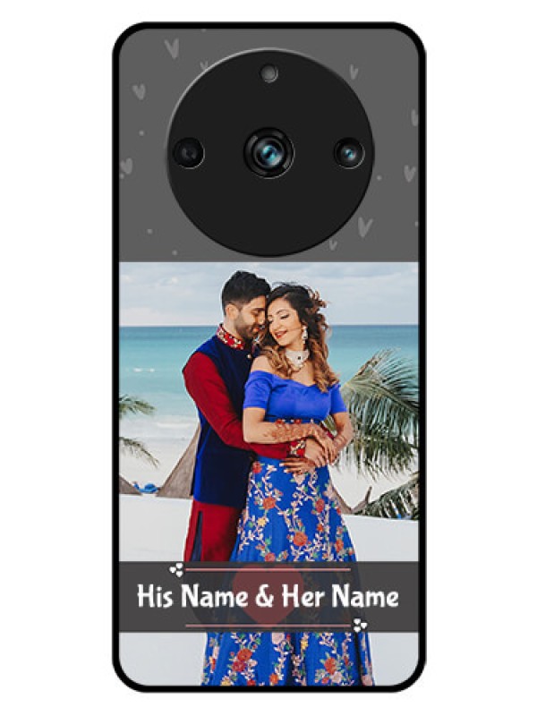 Custom Realme 11 Pro Plus 5G Custom Glass Mobile Case - Buy Love Design with Photo Online