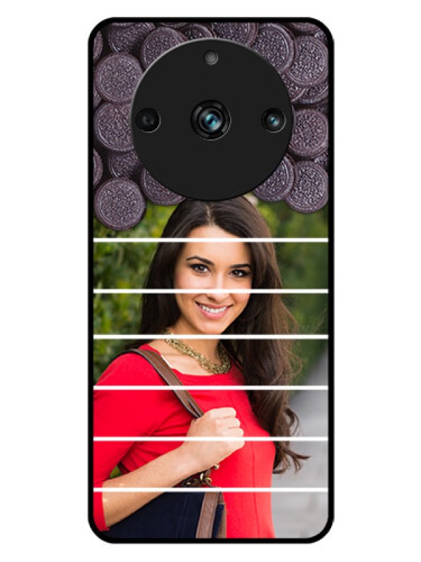 Custom Realme 11 Pro Plus 5G Custom Glass Phone Case - with Oreo Biscuit Design