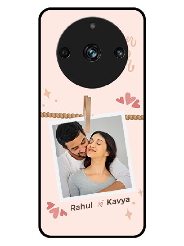 Custom Realme 11 Pro Plus 5G Custom Glass Phone Case - Forever and ever love Design