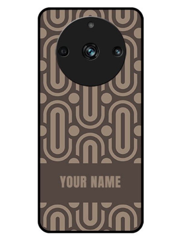 Custom Realme 11 Pro Plus 5G Custom Glass Phone Case - Captivating Zero Pattern Design