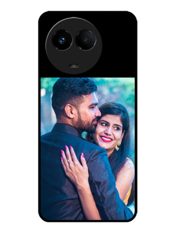 Custom Realme 11X 5G Custom Glass Phone Case - Upload Full Picture With Custom Color Design